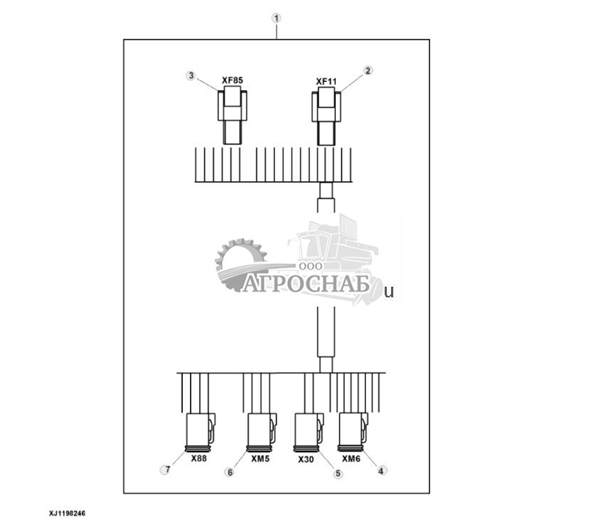 Wiring Harness Components, Boom  Frame Controller - ST767411 244.jpg
